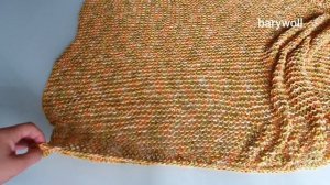 Вязание спицами | Накидка на лето | Knitting