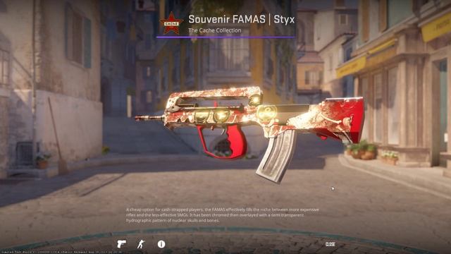CS2 Updated Katowice Gold Sticker - FAMAS Styx + 4x Gold Katowice Sticker Craft смотреть онлайн