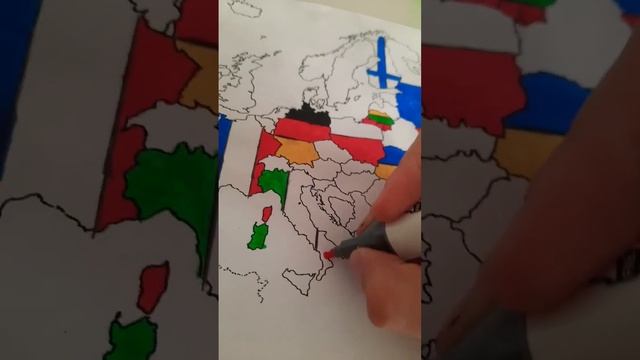 Италия на карте европы. Какую ещё делать?
