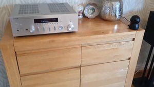 Yamaha R-N500 network player, Mission  LX2 speakers with Mission Stancette stands -- Ebay sale