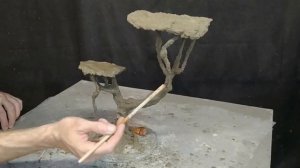 Дерево бонсай из цемента и мха своими руками.Мастер Алексей Локоть,