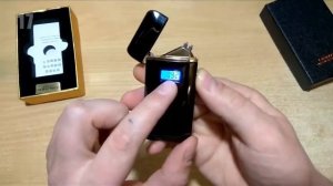 Стильная Электро импульсная зажигалка мужская подарок Обзор товара Отзывы Купить Заказать