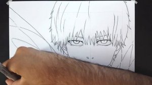 Drawing Kaneki Ken From Tokyo Ghoul