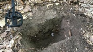 Тест глубины Quest Q20 в грунте на штатной катушке