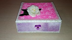 Шкатулка из коробки