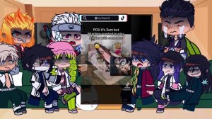 Hashiras react to my fyp||shorter than Shinobu||comment😭||read DESC