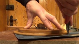 Шлифовальный круг D 230 мм из фанеры на скорую руку