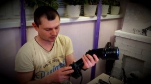 Фонарь на диодной лампе от автомобиля hb4 и штатного фонарика от шуруповёрта от Hitachi DS12DVF