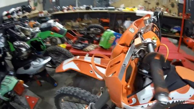 Как бюджетно переделать кросс в эндуро, на примере KTM 125SX