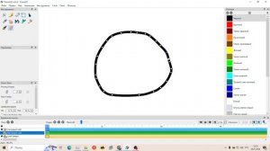 Pencil2d, работа с векторным слоем