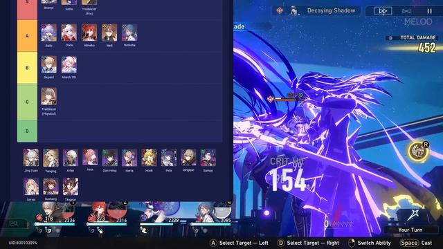 Honkai Star Rail - Endgame Tier List (Memory of Chaos & Simulated Universe) смотреть онлайн