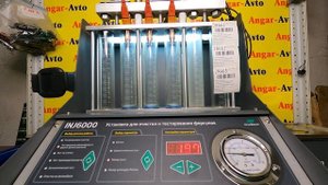 Проверка форсунок Toyota Vitz KSP90 1KRFE на стенде.