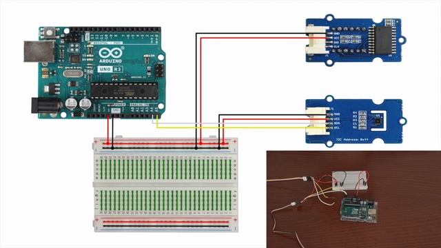Делаем из Arduino электронный термометр и гигрометр смотреть онлайн