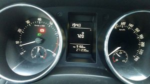 Расход топлива на Шкоде ети 1,2 если не пользоваться педалью газа.