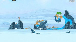 Angry Birds Star Wars Hoth 3-4 Прохождение на 3 Звезды