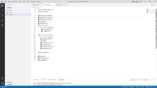 Python Turtle Art | Make Art Using Python