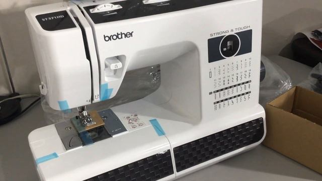 NEW SEWING MACHINE ALERT!!! BROTHER ST371HD STRONG & TOUGH REVIEW | THE ZAE WAE смотреть онлайн