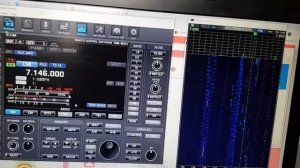 ICOM IC-7300 - Remote software RS-BA1 -using lap top at home