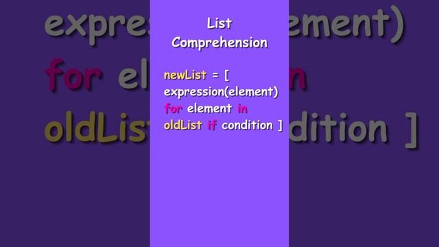 All about LIST COMPREHENSION | Ultimate Python ONE Liner