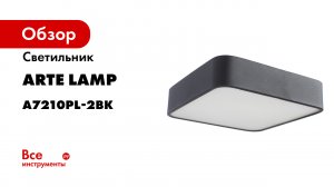 Потолочный светильник Arte Lamp COSMOPOLITAN A7210PL-2BK