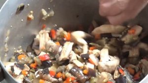 Баклажаны с грибами без томата на зиму, Вкусная заготовка, Николай Шаповалов рецепты