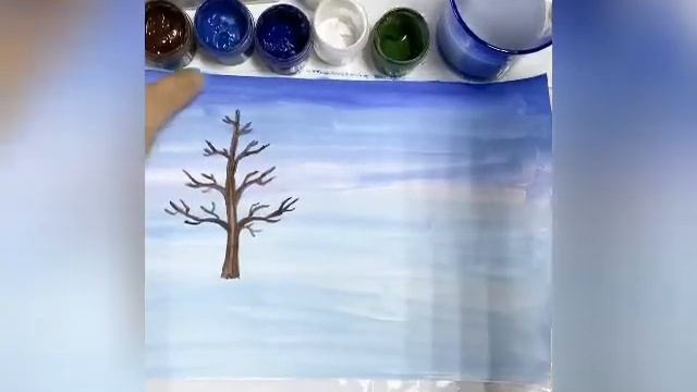 Рисование в подготовительной группе «Снегопад» смотреть онлайн