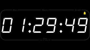3 Hour - TIMER & ALARM - 1080p - COUNTDOWN