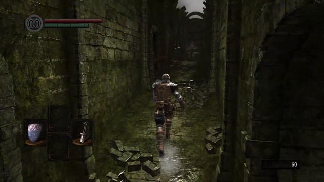 DARK SOULS 1 геймплей начало прохождение как играть управление