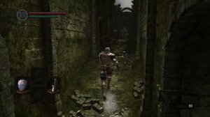 DARK SOULS 1 геймплей начало прохождение как играть управление