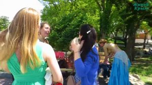 Танцы на Приморском бульваре в Севастополе