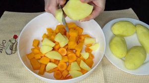 куриные крылья с овощами в духовке???