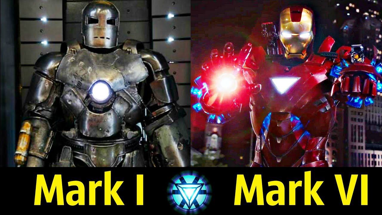 Костюмы Железного Человека (Mark 1 - Mark 6) ! Детальный Разбор (Часть 1)!
