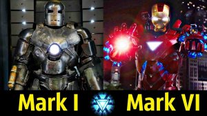 Костюмы Железного Человека (Mark 1 - Mark 6) ! Детальный Разбор (Часть 1)!