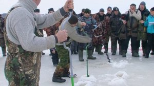 Соревнования по зимней рыбалке (Меленки-2019). Лунки