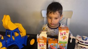 Распаковка. Свит Бокс. Котики. Монстр трак.