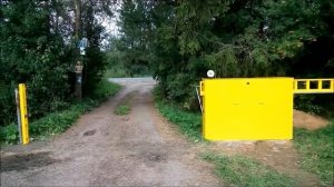 шлагбаум откатной