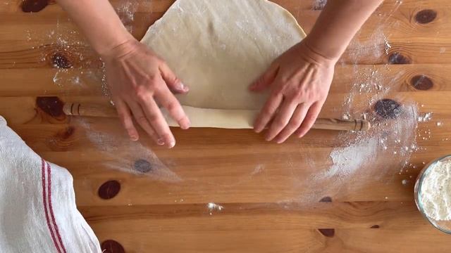 Слоеный пирог с мясом и картошкой. Узбекская кухня. Подробный рецепт. Pie with meat and potatoes.