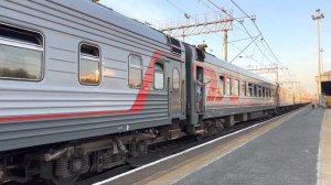 Отправление ЭП2К-062 с поездом №353Е Пермь - Адлер