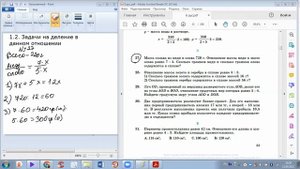 2 урок 6 класс математика . Задачи на деление в данном отношении