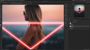 How to create a neon glow effect in Photoshop 2020