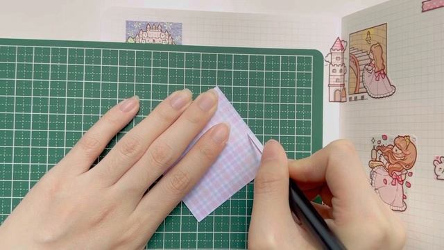 Little mochi Rose Princess-washi tape scrapbooking! ??? смотреть онлайн