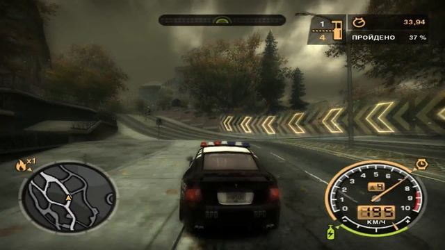 Need For Speed:Most Wanted-Прохождение.Режим погони(Уровень 45) смотреть онлайн