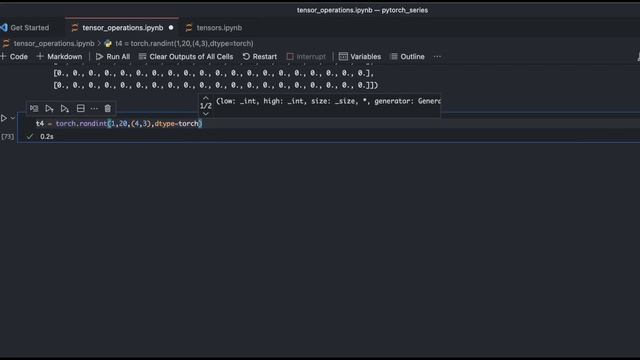 PyTorch tutorial video 2 | Everything about tensors in PyTorch and it's operations