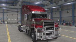 American Truck Simulator. 2024г. обновление 1.51 новый тягач Mack Pinnacle CHU613