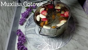 Сушёные Абрикосы Компот. Ето полезно для Сердца. Qoqidan kompot.