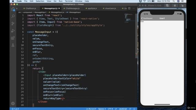 #04 - Mobile Chat Application by React Native смотреть онлайн