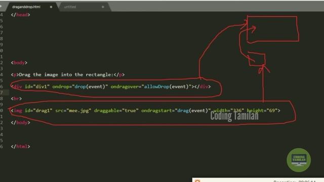 #1 HTML5 DRAG AND DROP IN TAMIL | HTML5 TUTORIAL FOR BEGINNERS IN TAMIL | DRAG AND DROP TUTORIAL смотреть онлайн