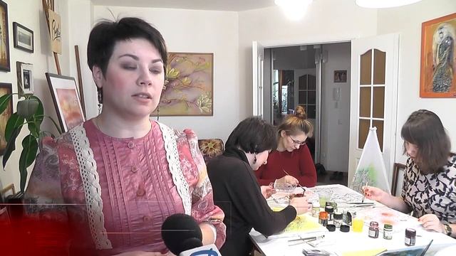 Холодный батик: мастер-класс Вероники Русско смотреть онлайн