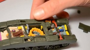 Что под Бронёй у Арматы? Танк Т-14 Армата из пластилина.