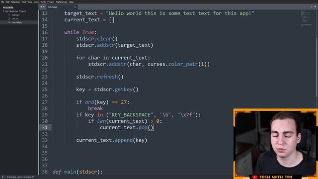 The Best Python Project For Beginners! (Full Tutorial)
